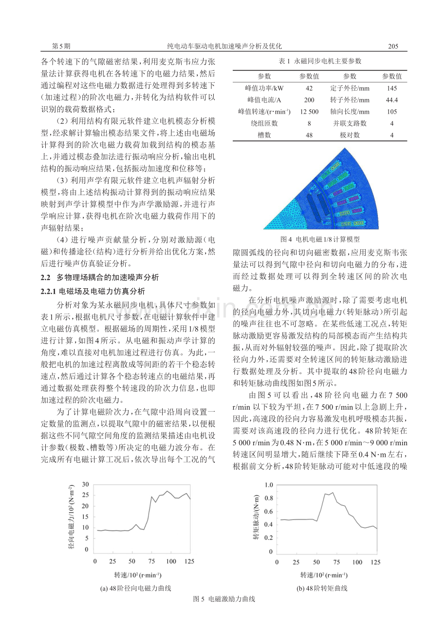 纯电动车驱动电机加速噪声分析及优化.pdf_第3页