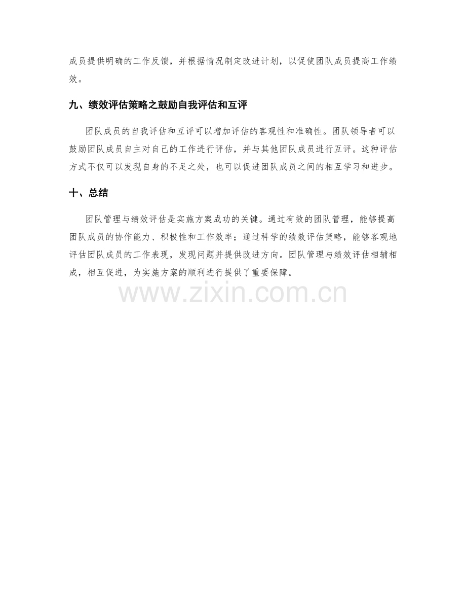 实施方案的团队管理与绩效评估策略.docx_第3页