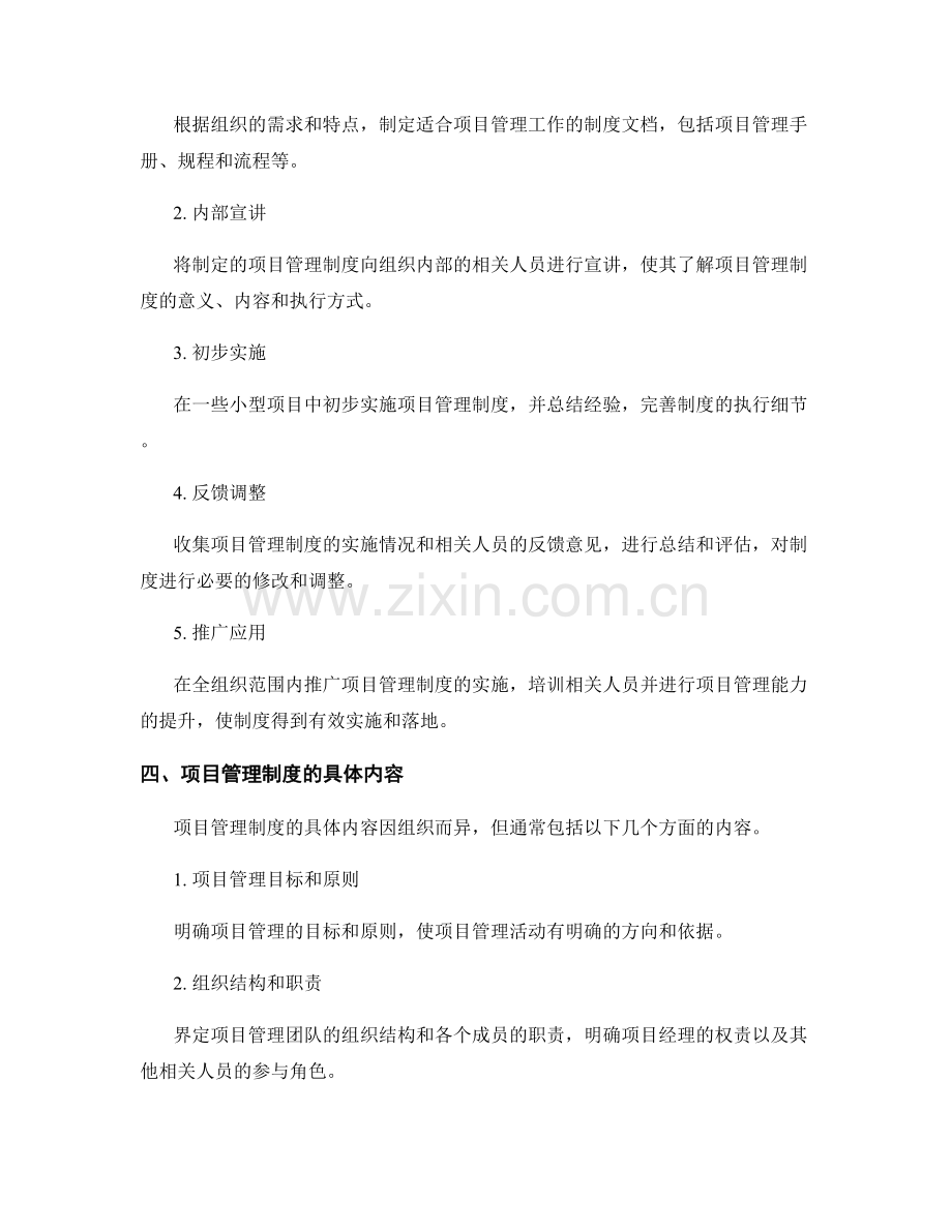 项目管理制度的实施.docx_第2页