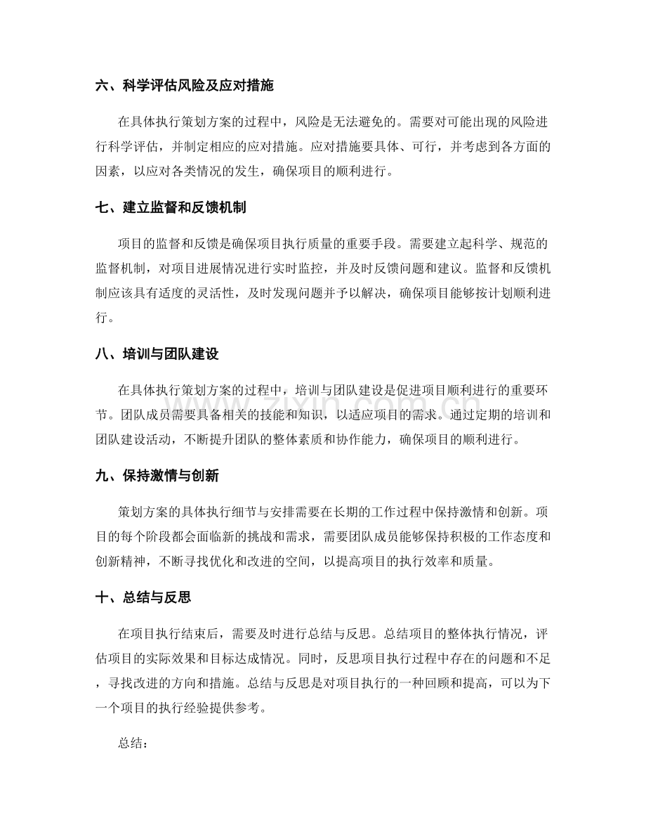 策划方案的具体执行细节与安排.docx_第2页