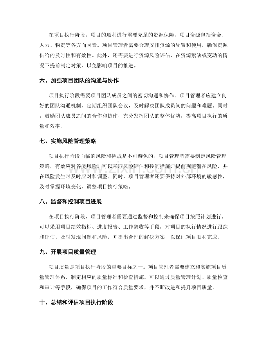 实施方案的项目执行阶段.docx_第2页