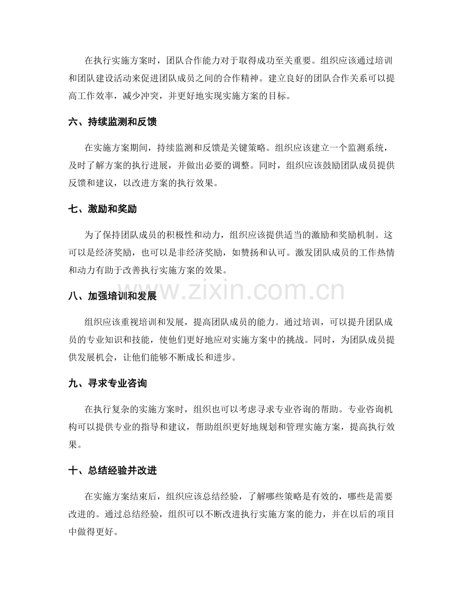 执行实施方案的有效策略.docx_第2页