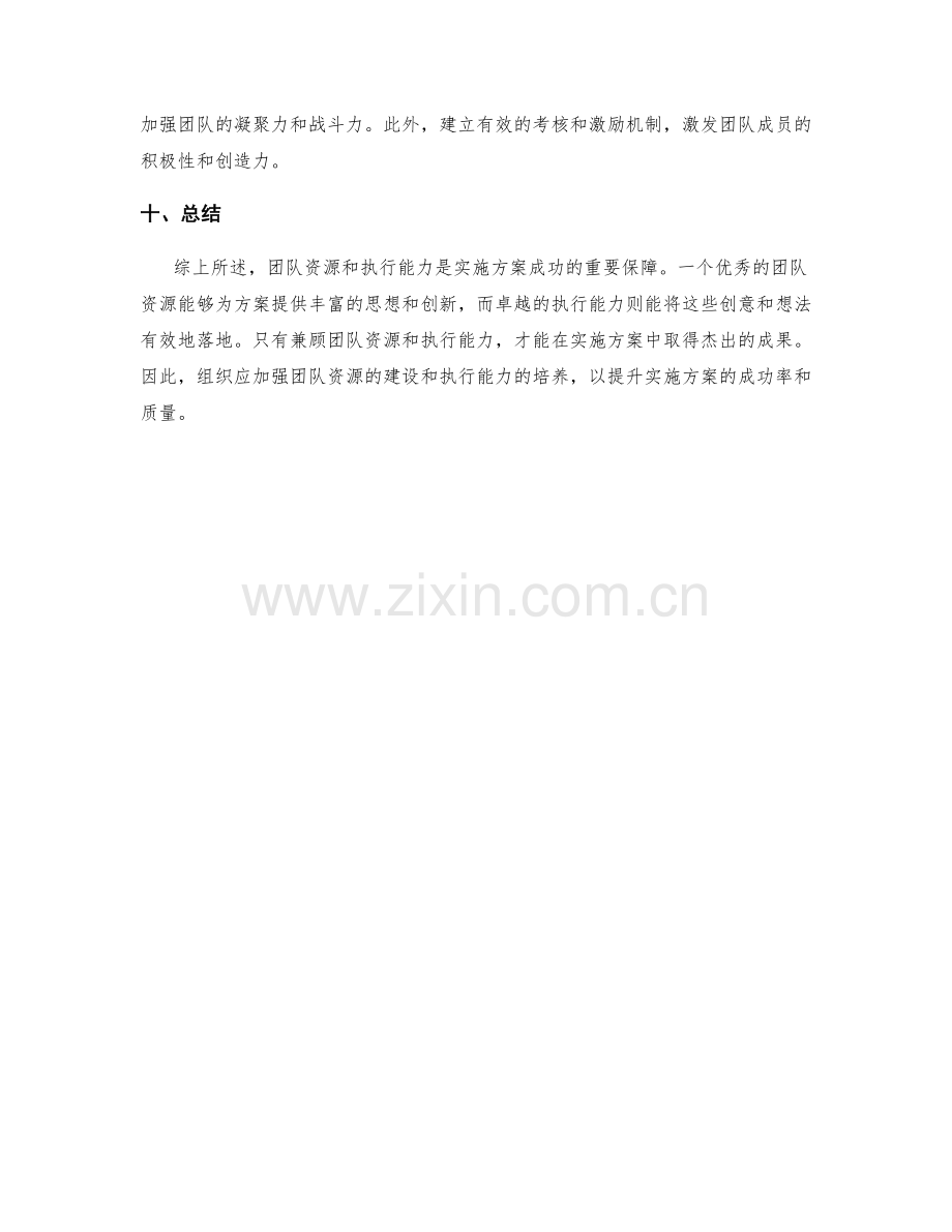 实施方案的团队资源和执行能力.docx_第3页