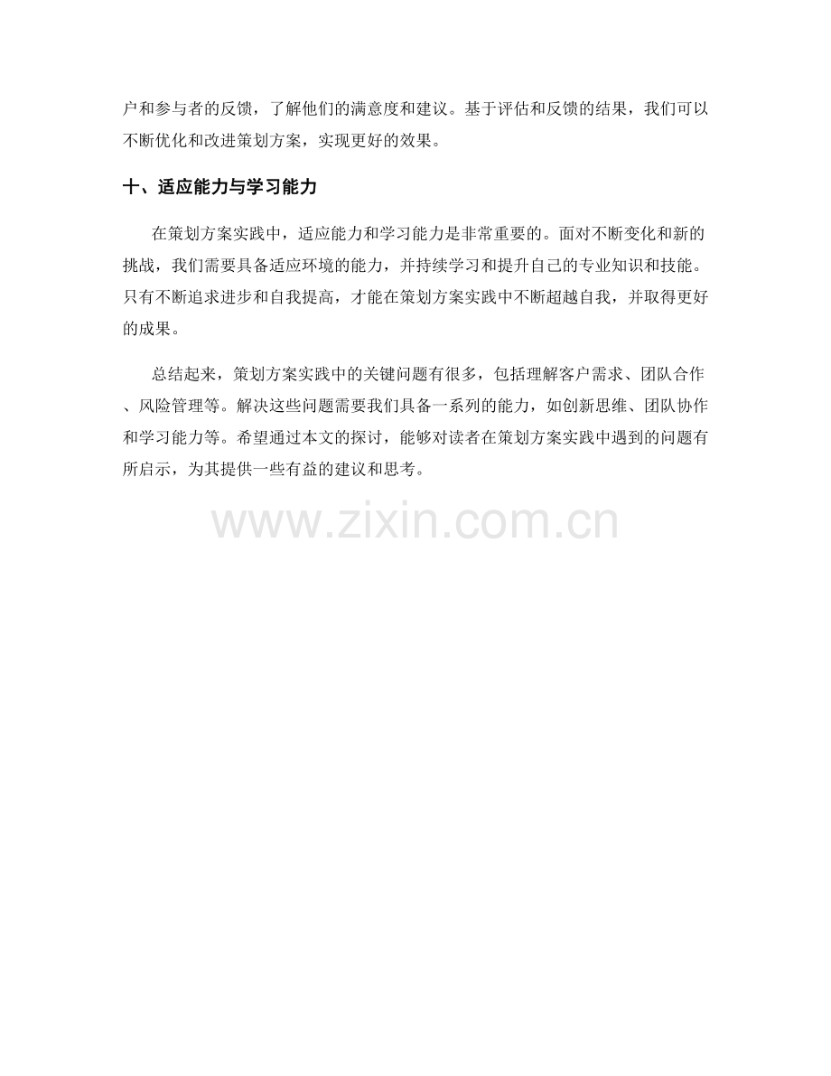 策划方案实践中的关键问题.docx_第3页