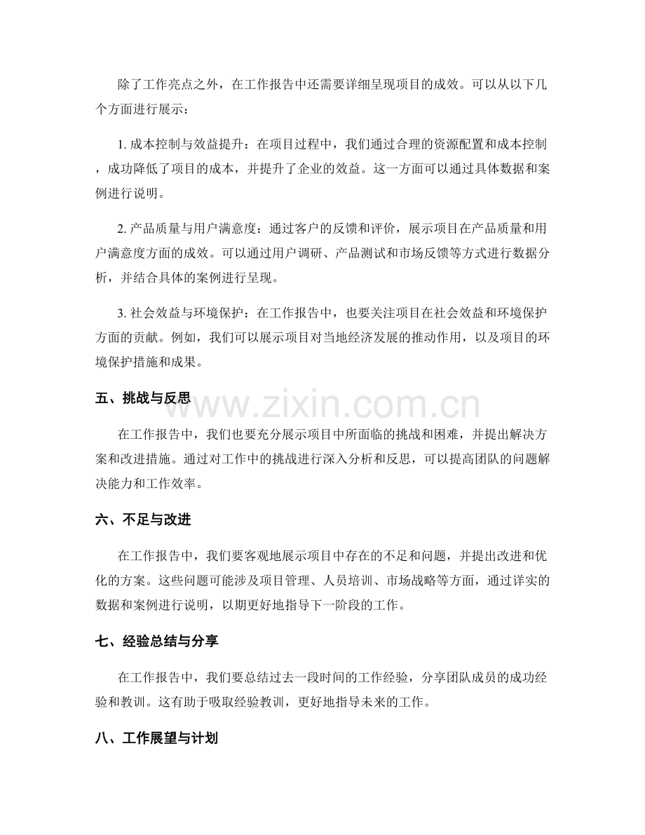 工作报告的工作亮点与项目成效.docx_第2页