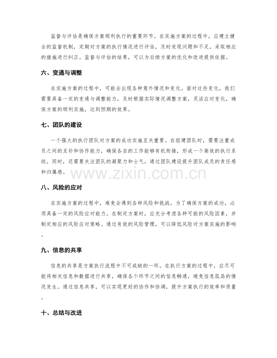 实施方案的执行流程与成功指南.docx_第2页