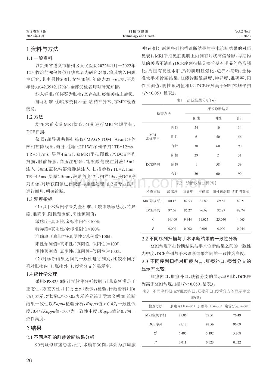 磁共振不同检查序列诊断肛瘘的临床价值比较研究.pdf_第2页