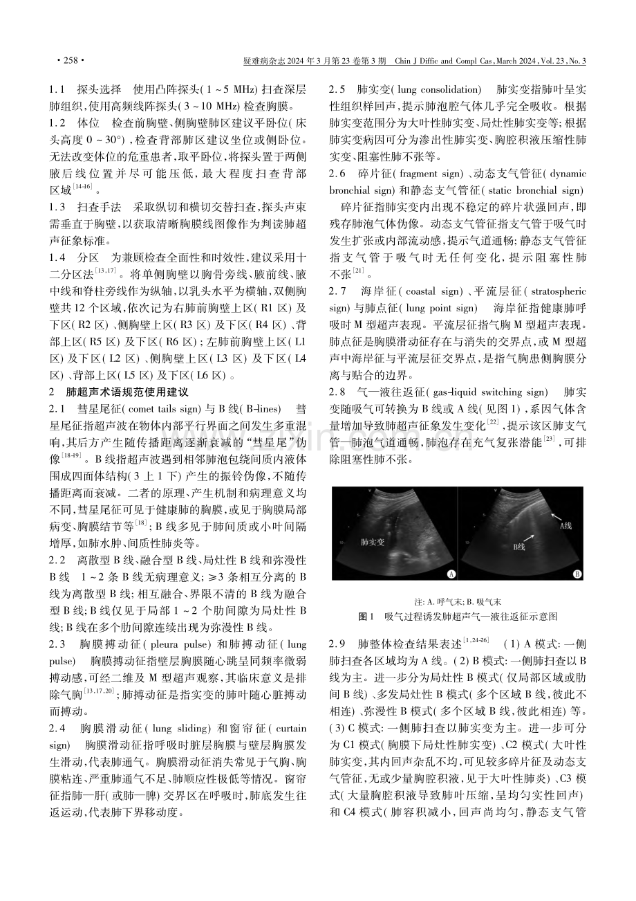 急性呼吸困难床旁肺超声诊断规范专家建议.pdf_第2页