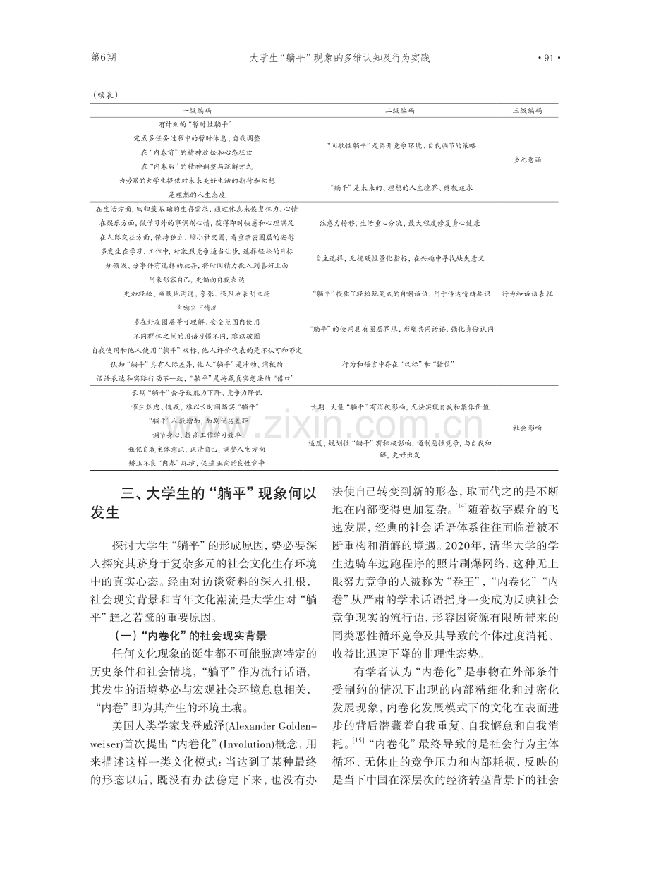 大学生“躺平”现象的多维认知及行为实践.pdf_第3页