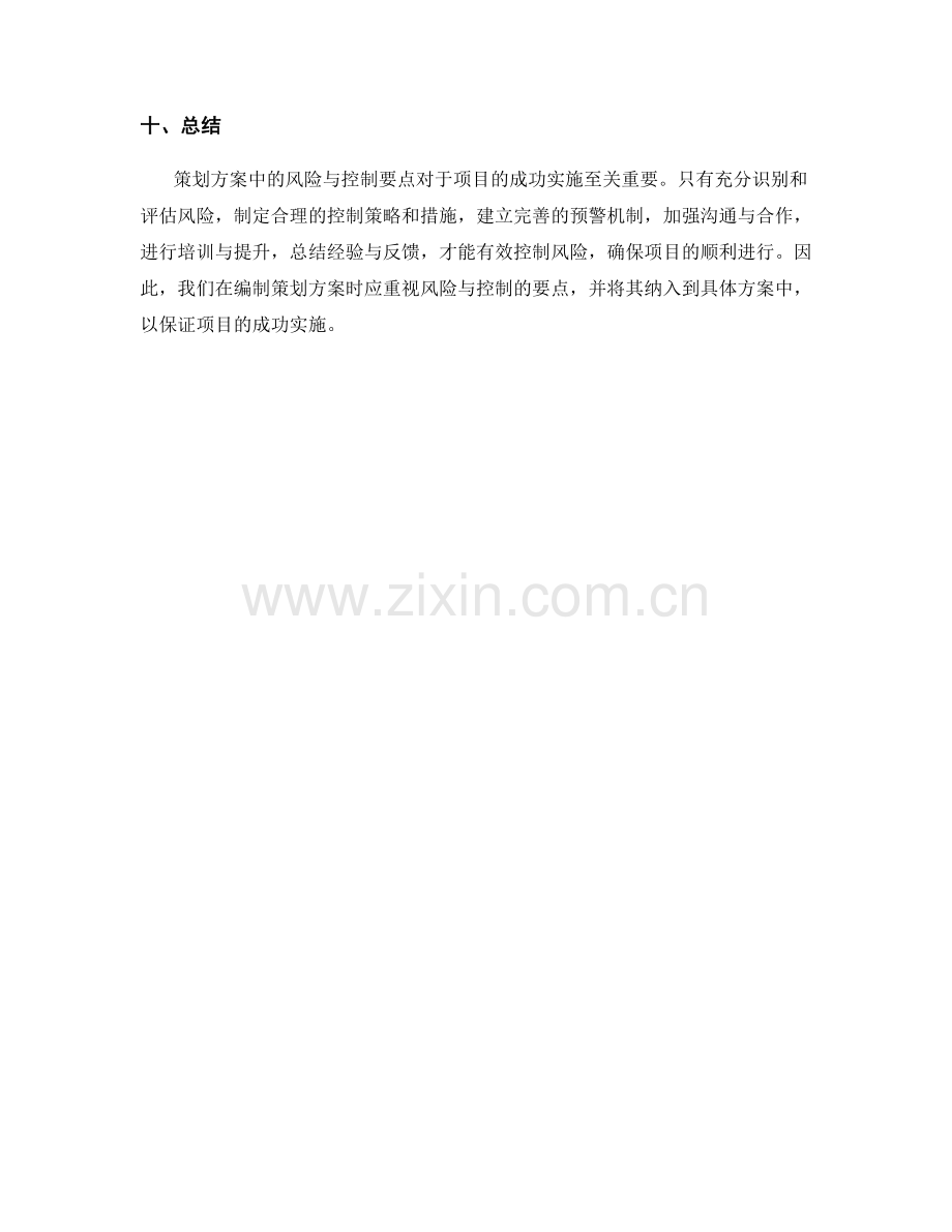 策划方案中的风险与控制要点探讨.docx_第3页