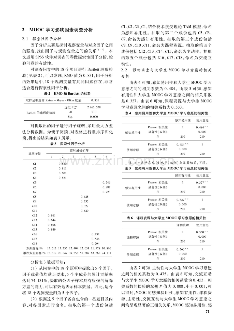 大学生MOOC学习调查及提升路径研究.pdf_第2页