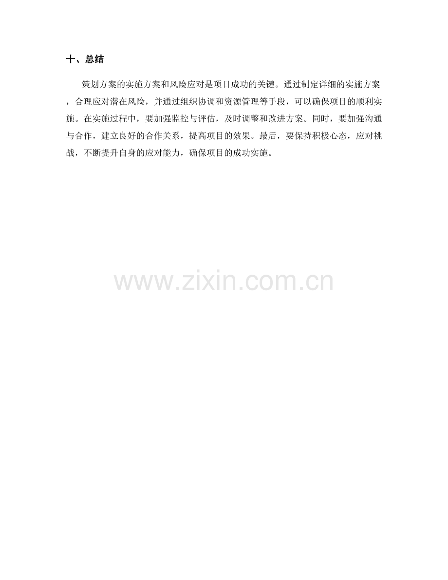 策划方案的实施方案与风险应对.docx_第3页