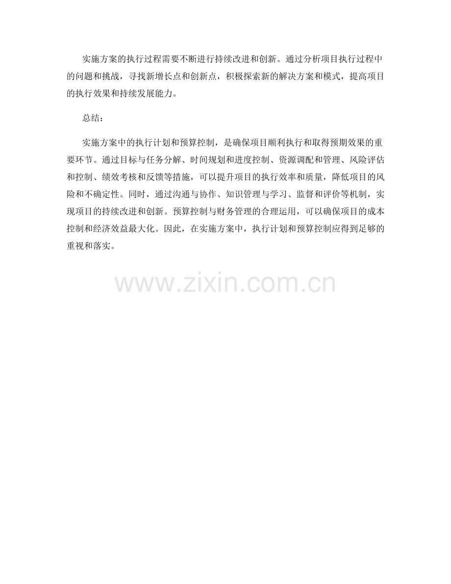 实施方案中的执行计划和预算控制.docx_第3页