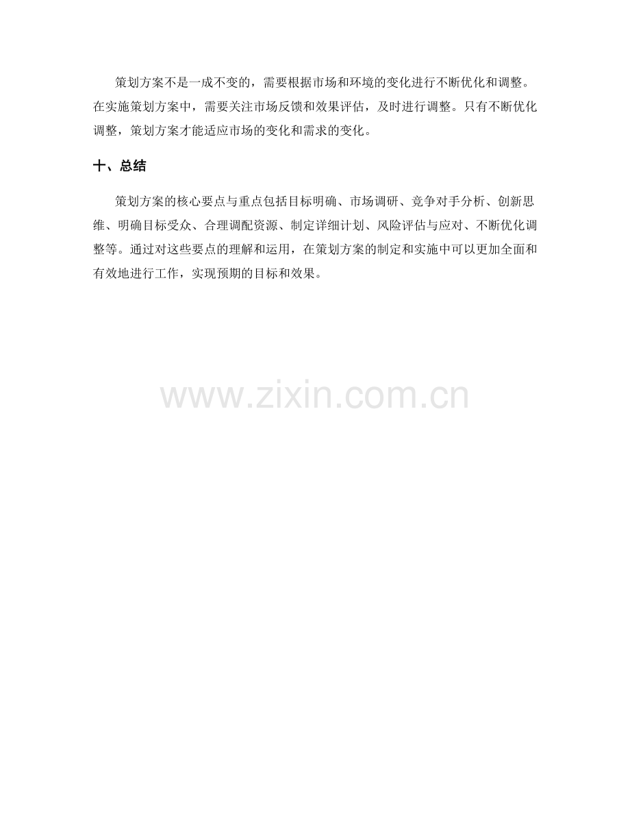 策划方案的核心要点与重点.docx_第3页