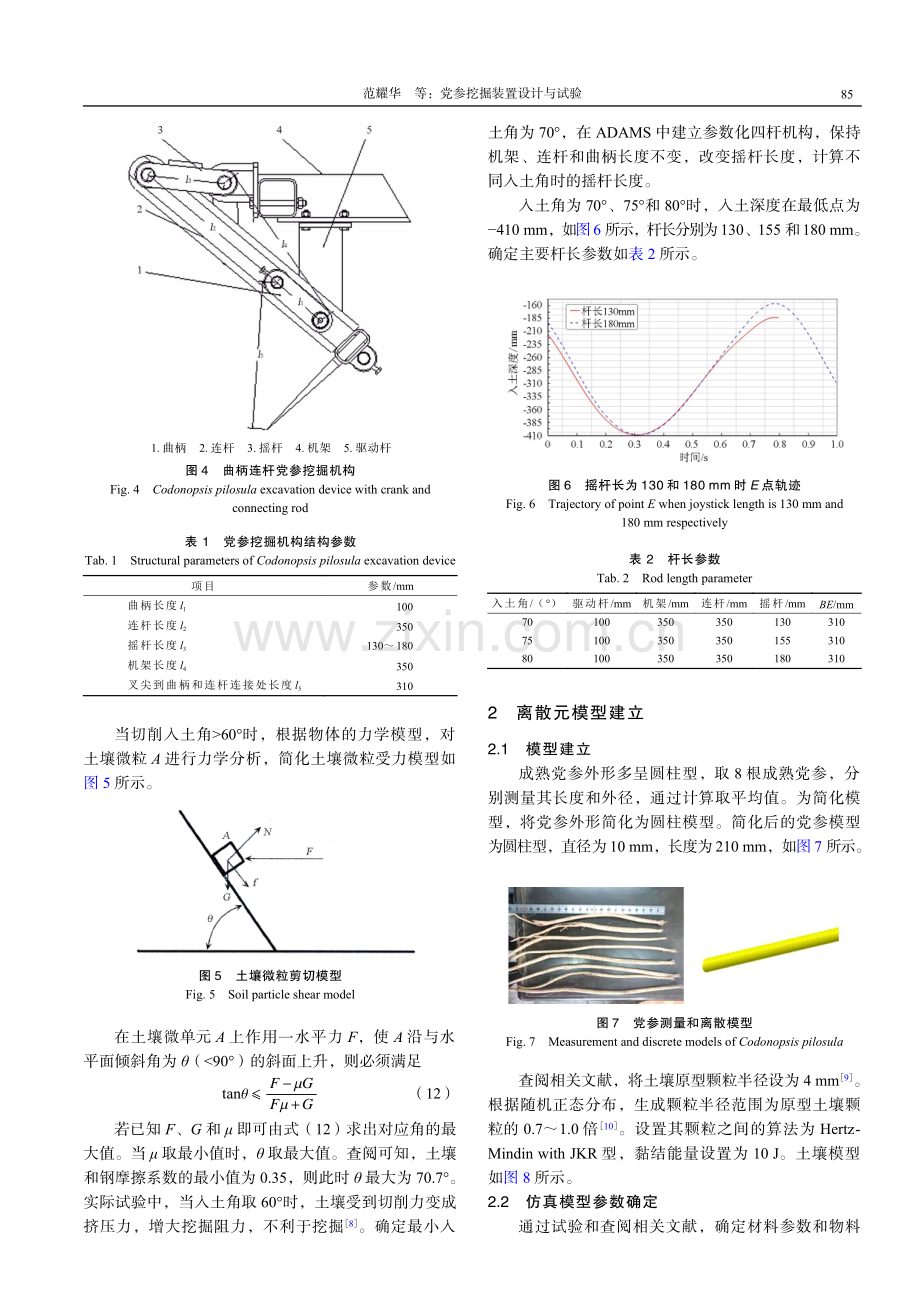 党参挖掘装置设计与试验.pdf_第3页