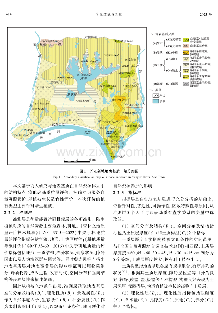 地表基质质量综合评价探索——以武汉市长江新城为例.pdf_第3页