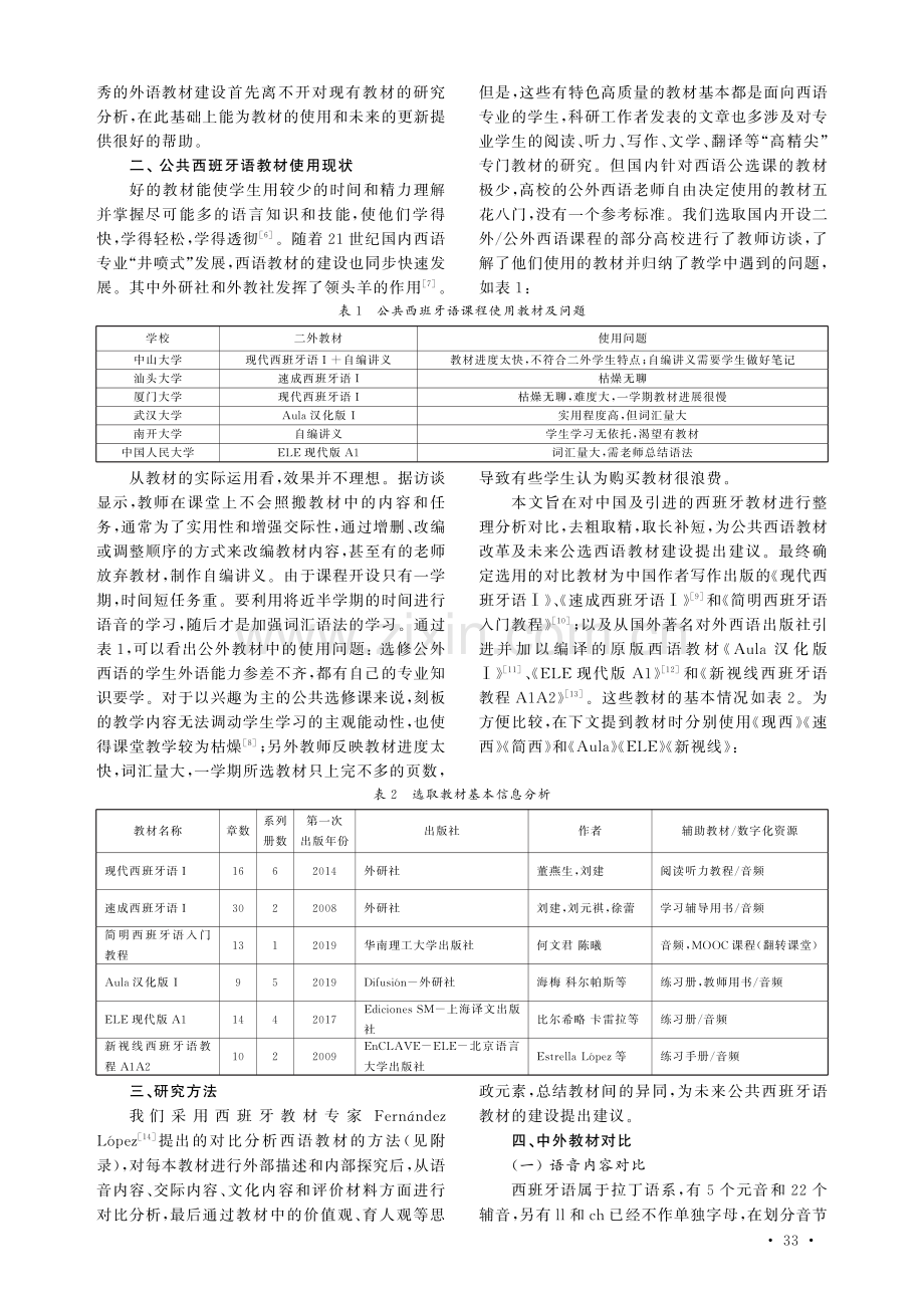 大学公共西班牙语中外入门教材比较研究.pdf_第2页