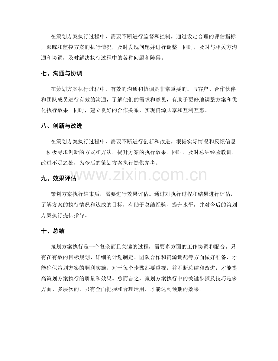 策划方案执行中的关键步骤及技巧.docx_第2页