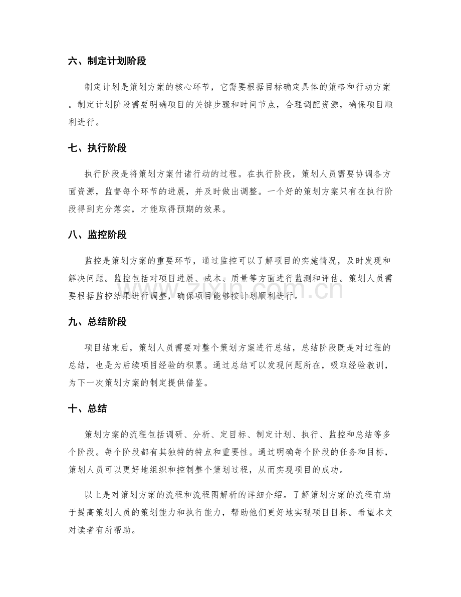 策划方案的流程和流程图解析.docx_第2页