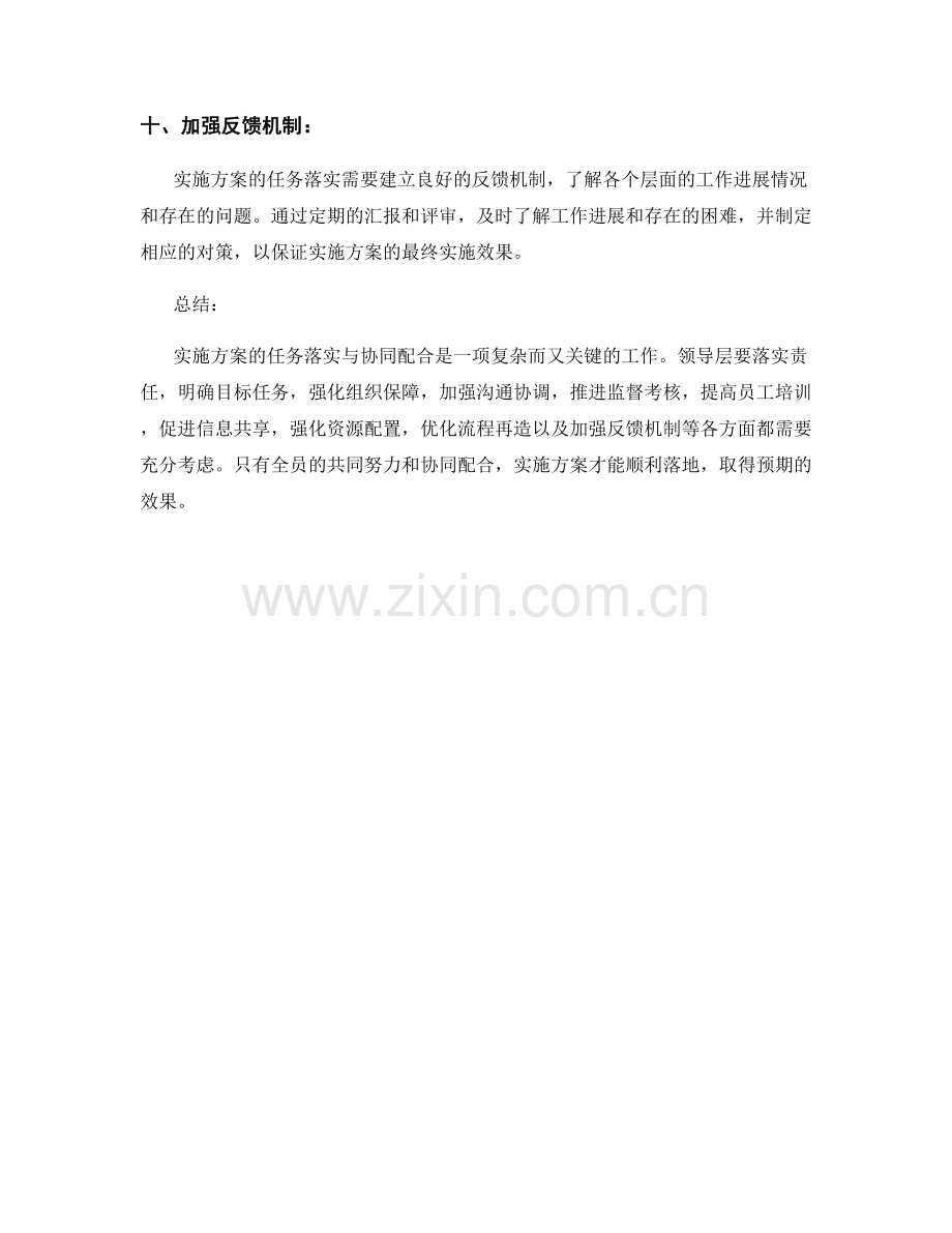 实施方案的任务落实与协同配合.docx_第3页