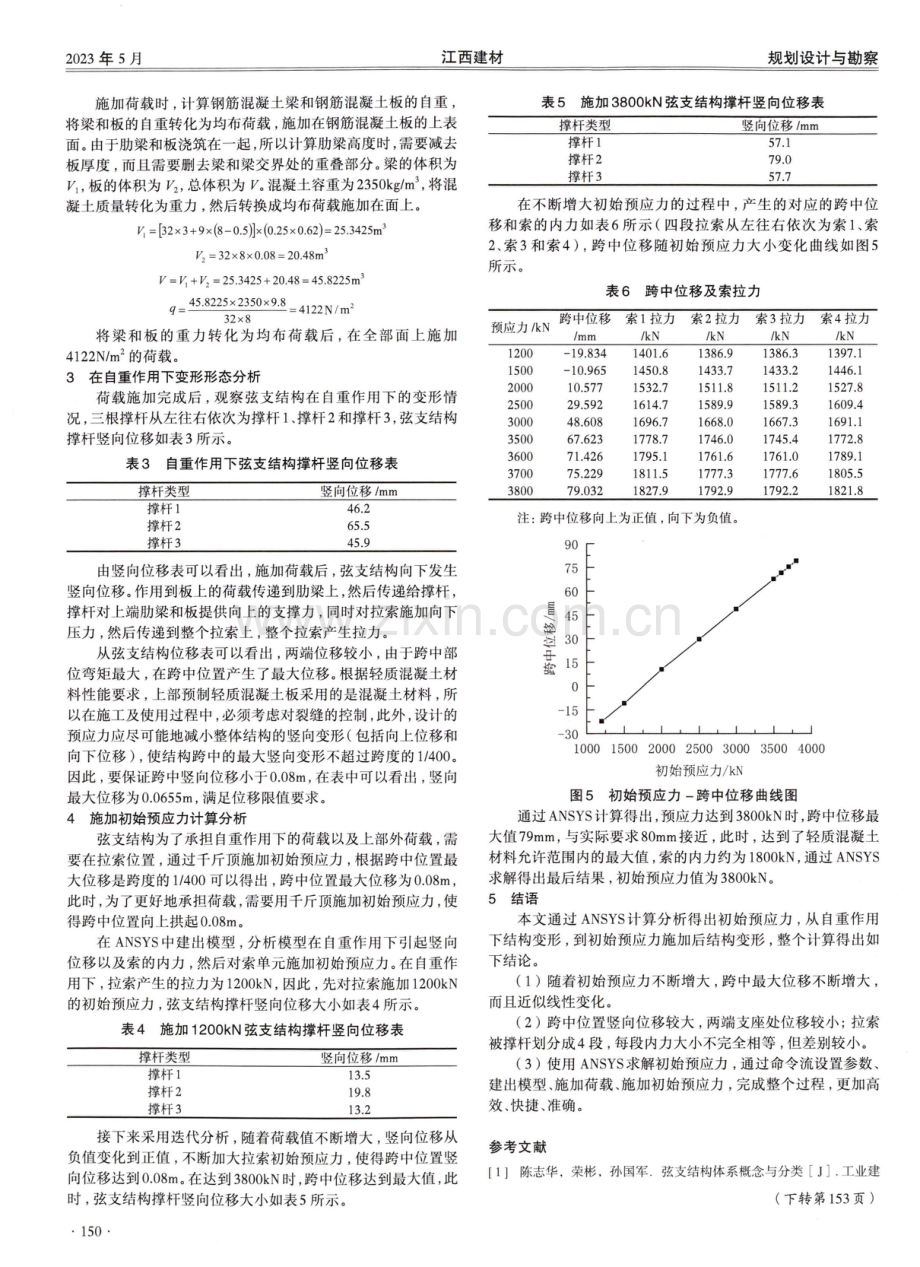 大跨装配式弦支砼组合楼盖结构初始预应力有限元分析.pdf_第3页