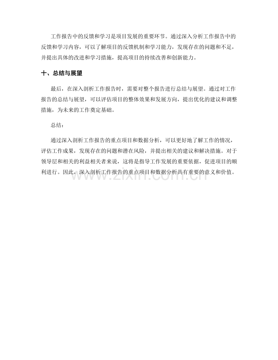 深入剖析工作报告的重点项目与数据分析.docx_第3页