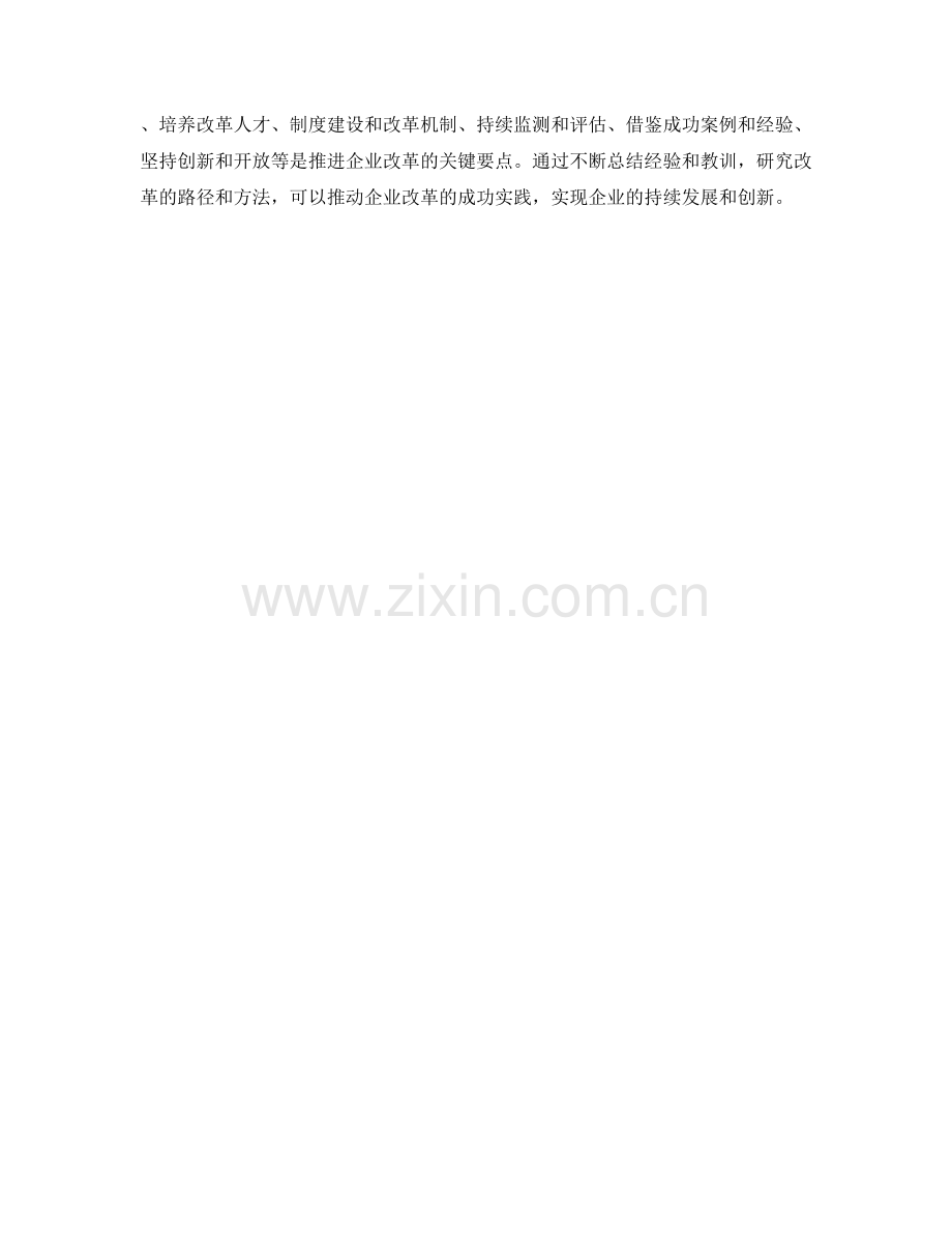 执行实施方案的详细推进与企业改革的成功实践要点.docx_第3页