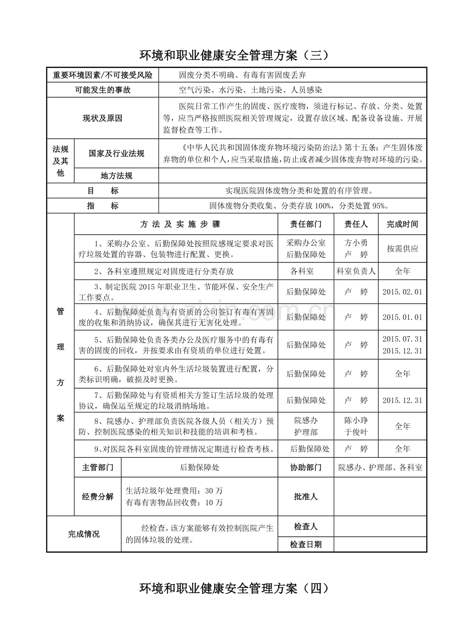 环境和职业健康安全管理方案.doc_第3页