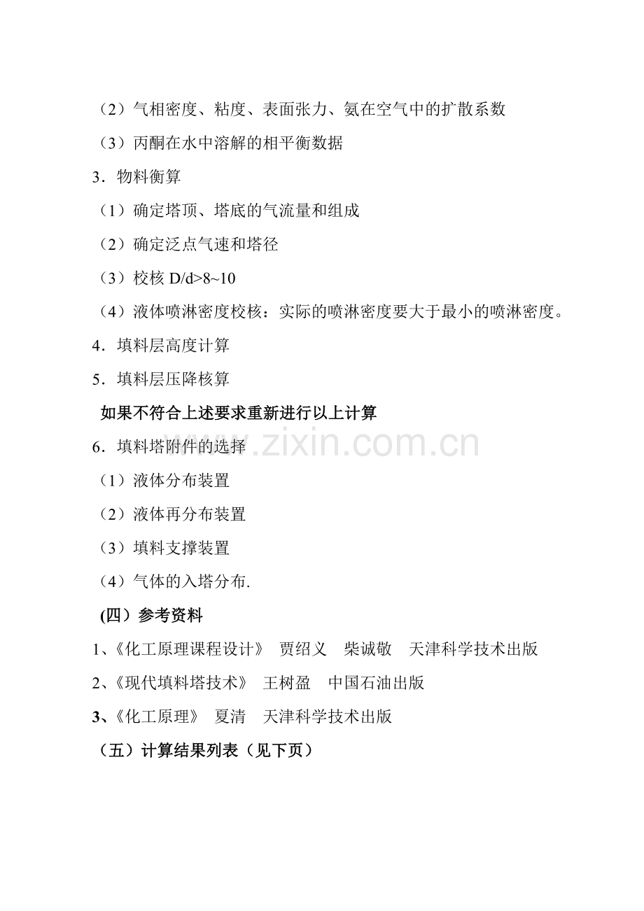 水吸收丙酮填料塔设计化工课程设计.docx_第2页