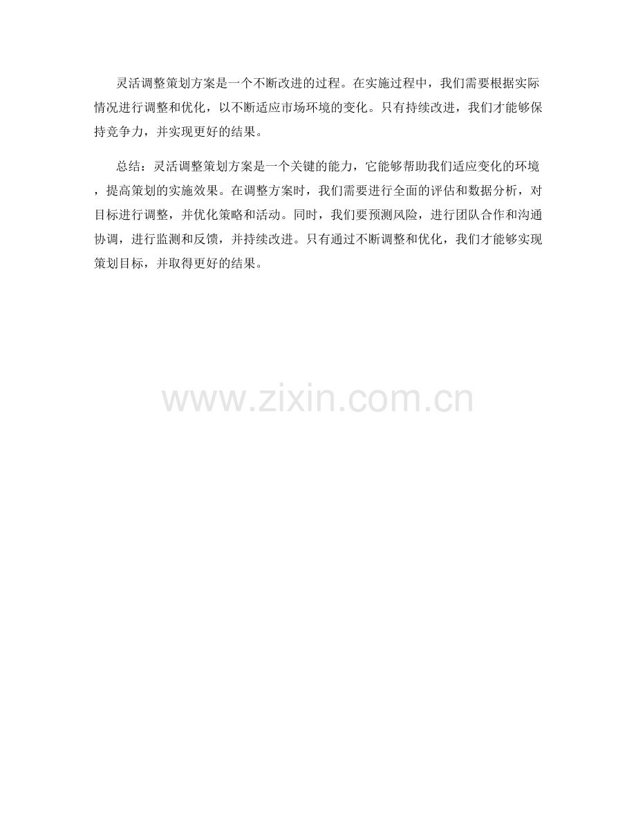 灵活调整策划方案的步骤.docx_第3页