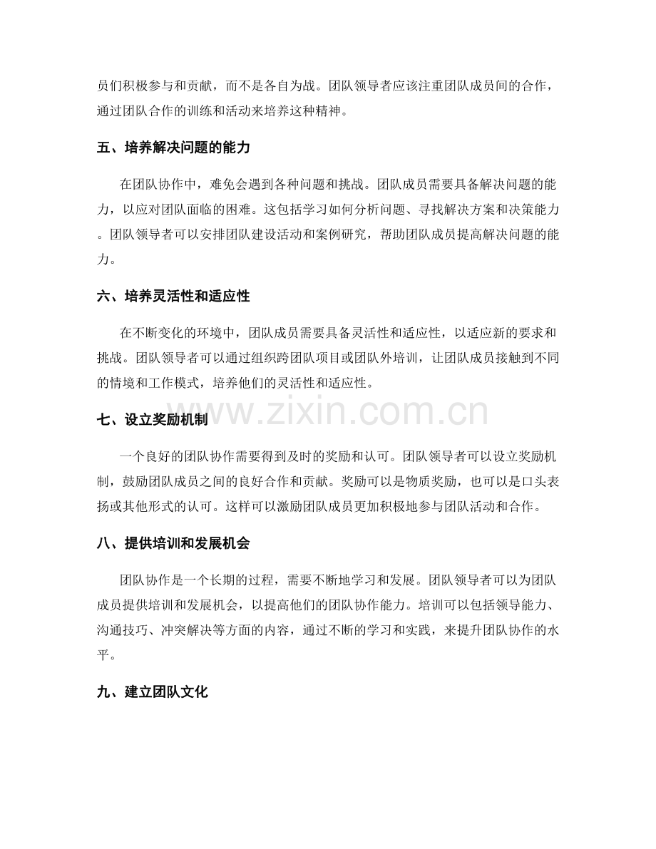 团队协作能力培养方案.docx_第2页