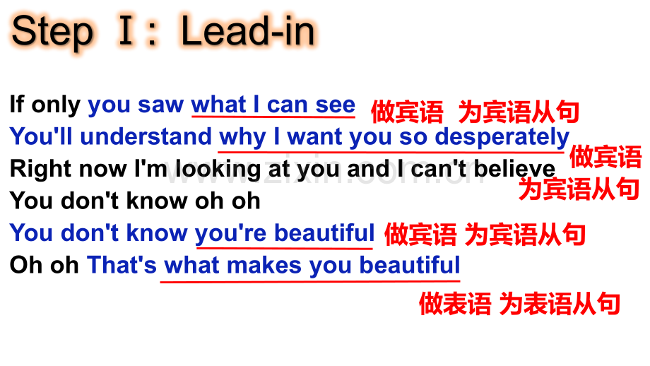 AppreciateEnglishsongsandNounclauses名词性从句和歌曲欣赏.pptx_第2页