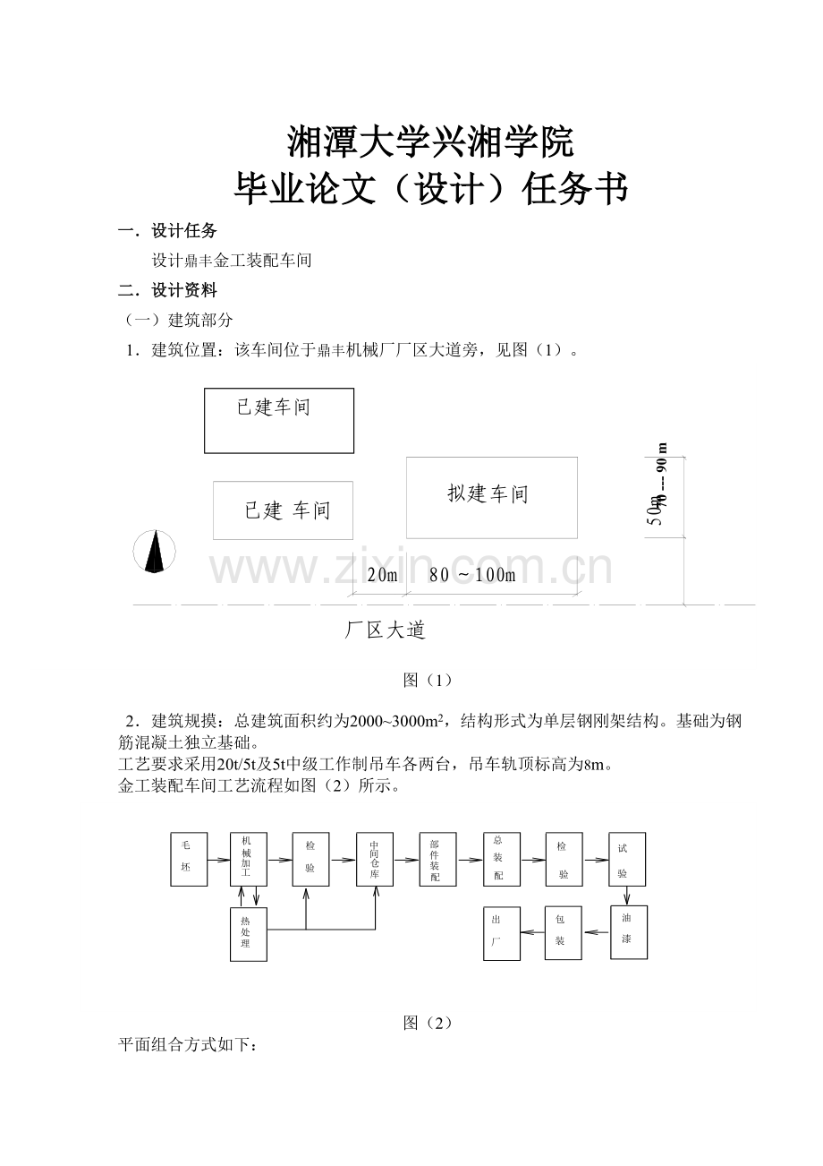 鼎丰金工装配车间设计—设计计算书.docx_第2页