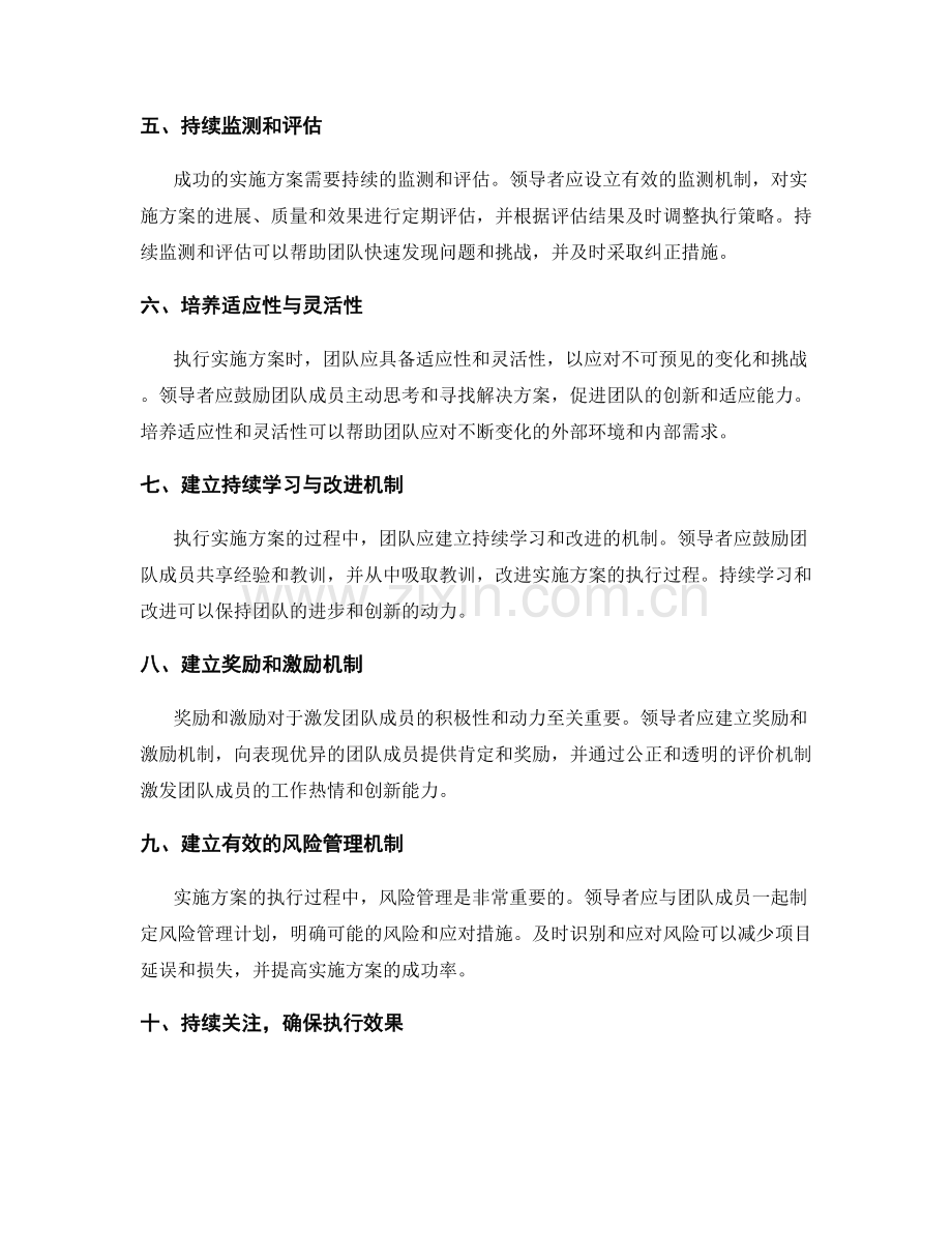 有效执行实施方案的关键要素与策略.docx_第2页