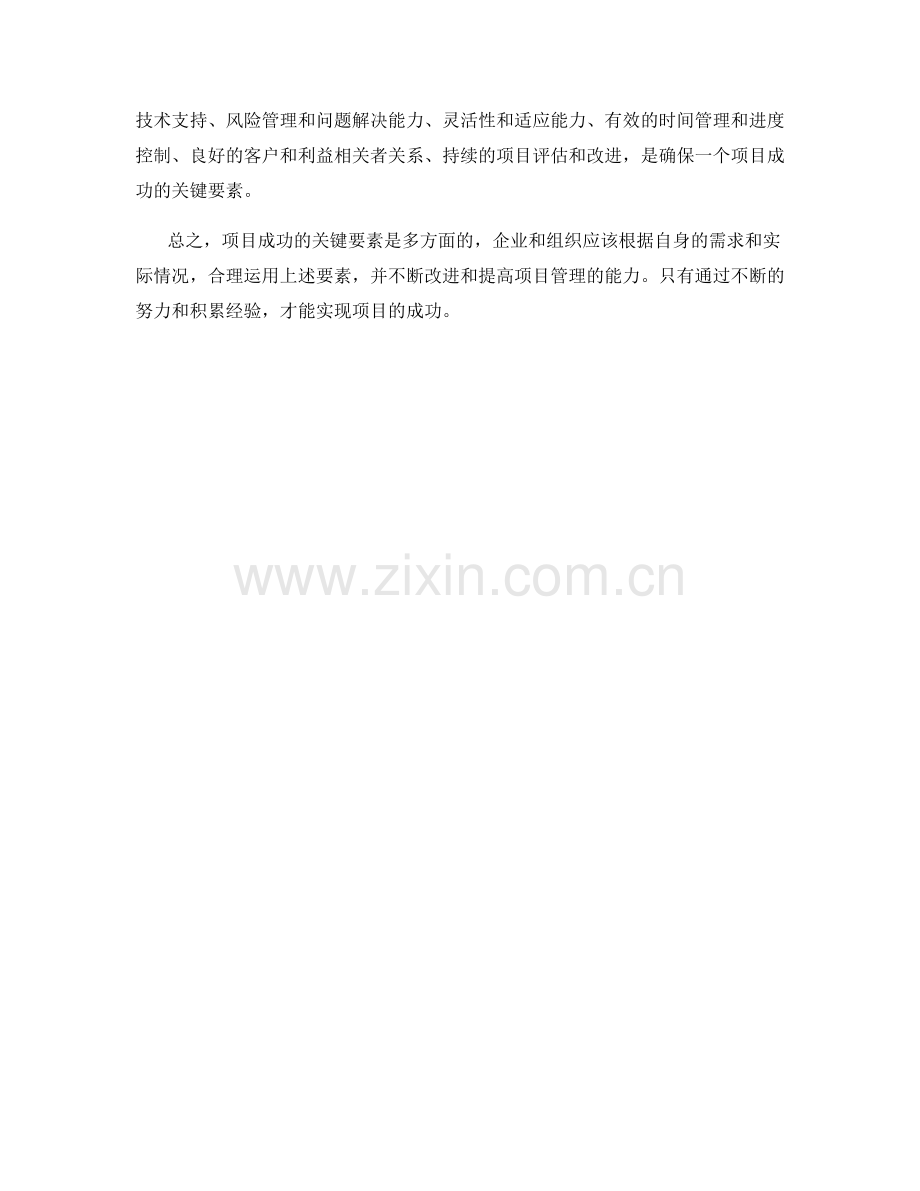 项目成功的成功要素解析.docx_第3页