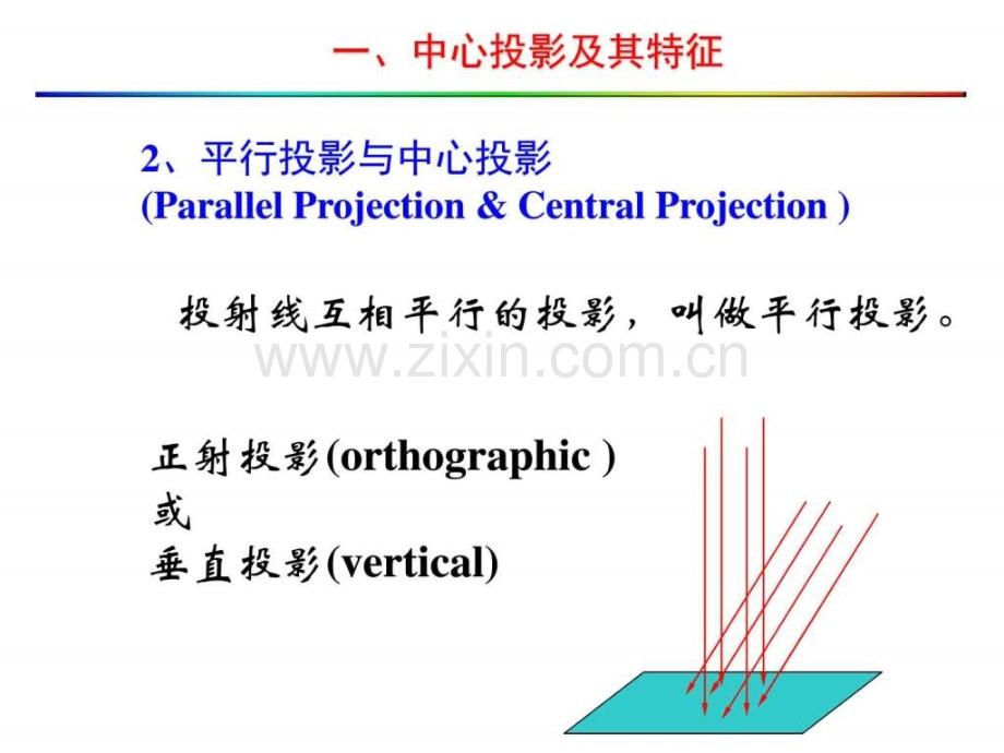 中心投影的基本知识和透视变换.pptx_第2页