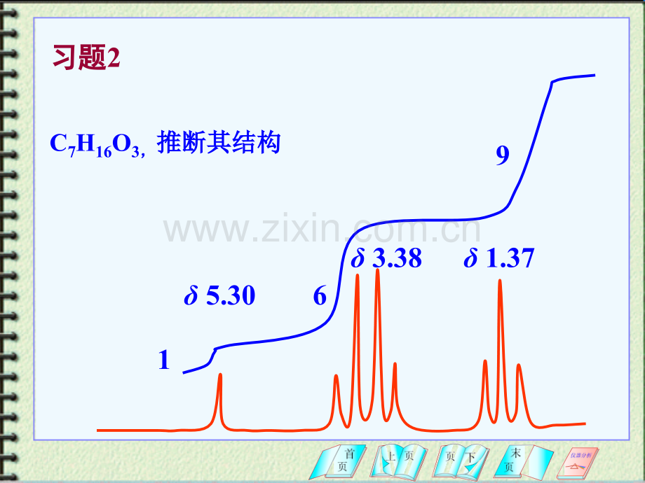 核磁共振习题答案.pptx_第2页