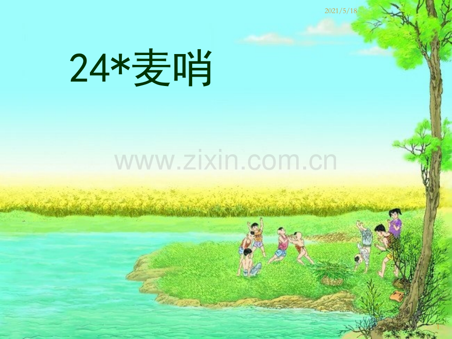 24、麦哨-公开课课件.ppt_第1页