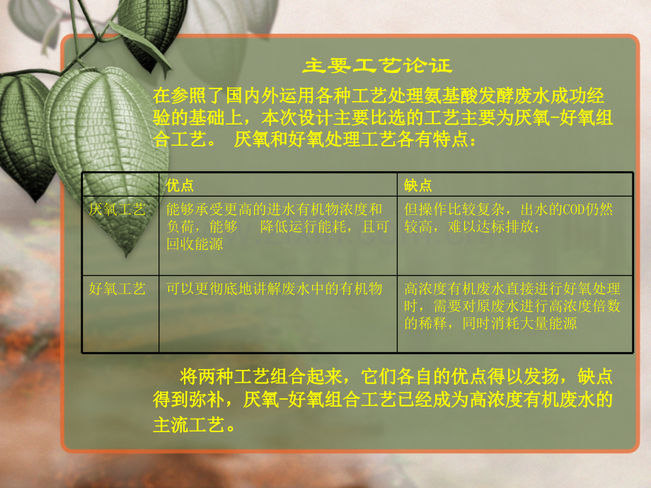 某生物工程基地3000吨日生产废水的生物处理工程设计.pptx_第3页