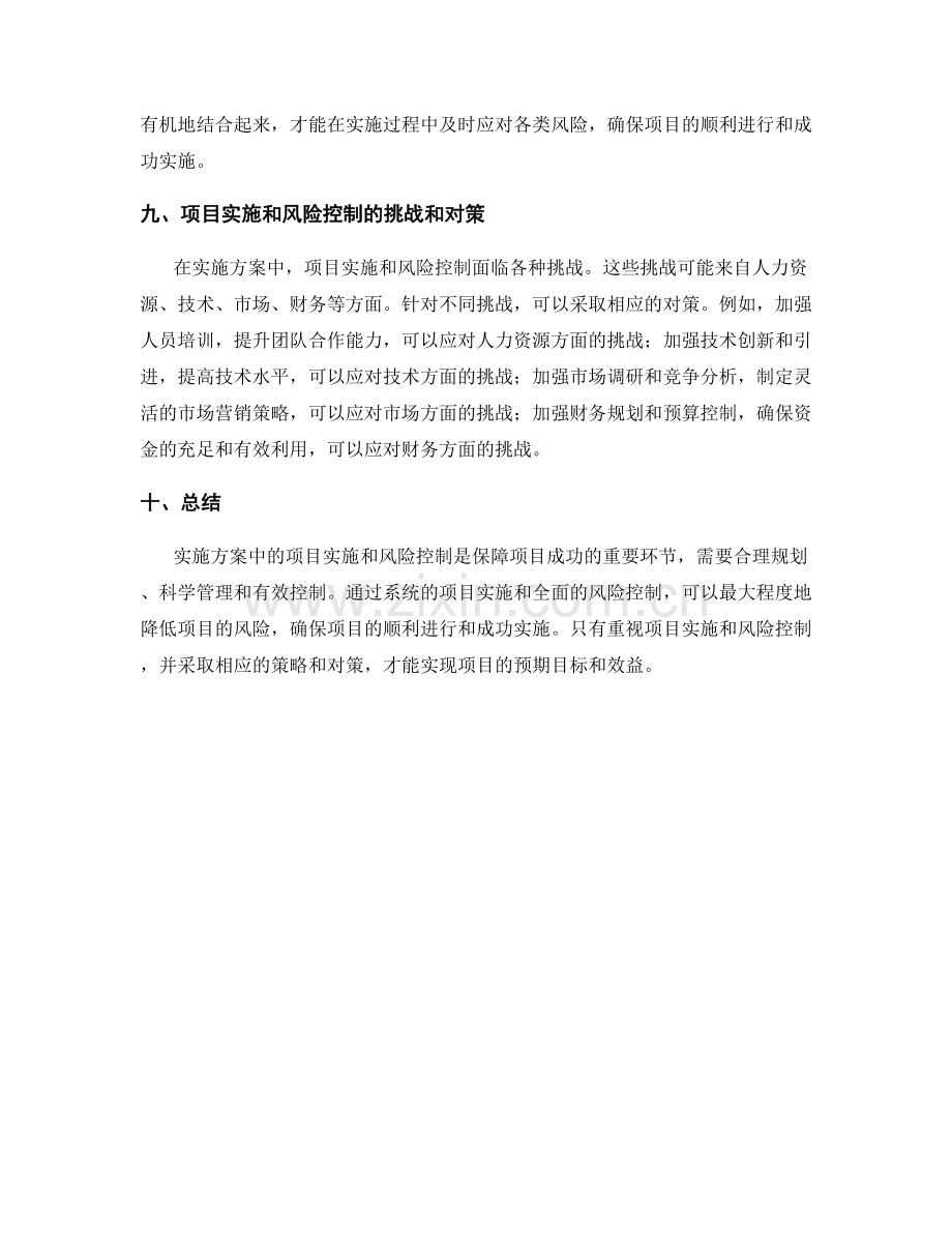 实施方案中的项目实施和风险控制.docx_第3页