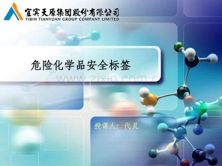 危险化学品安全标签.pptx_第1页