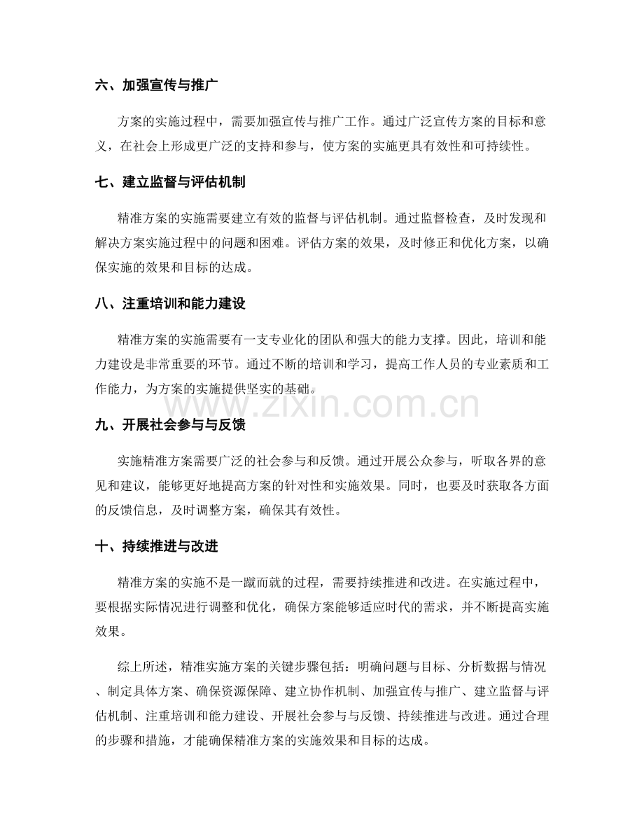 精准实施方案的关键步骤.docx_第2页