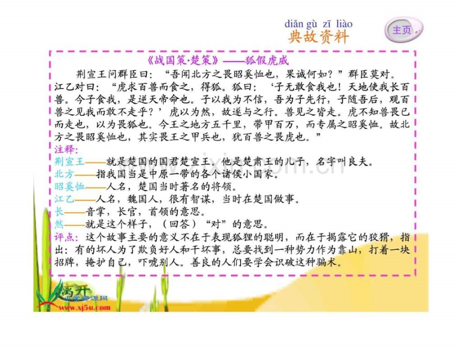 狐假虎威苏教版二级语文下册.pptx_第2页