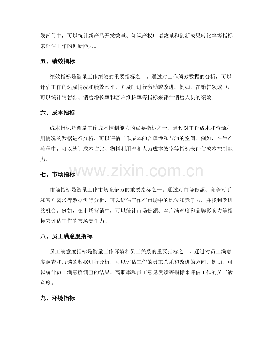 工作总结中关注的核心指标与数据.docx_第2页