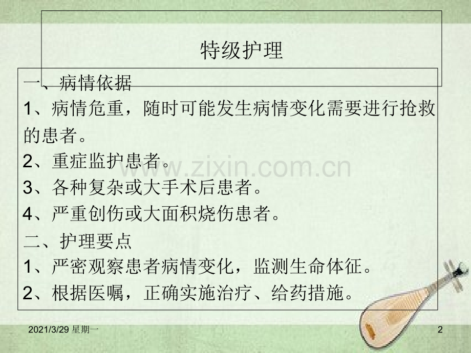 护理核心制度之分级护理制度.ppt_第2页