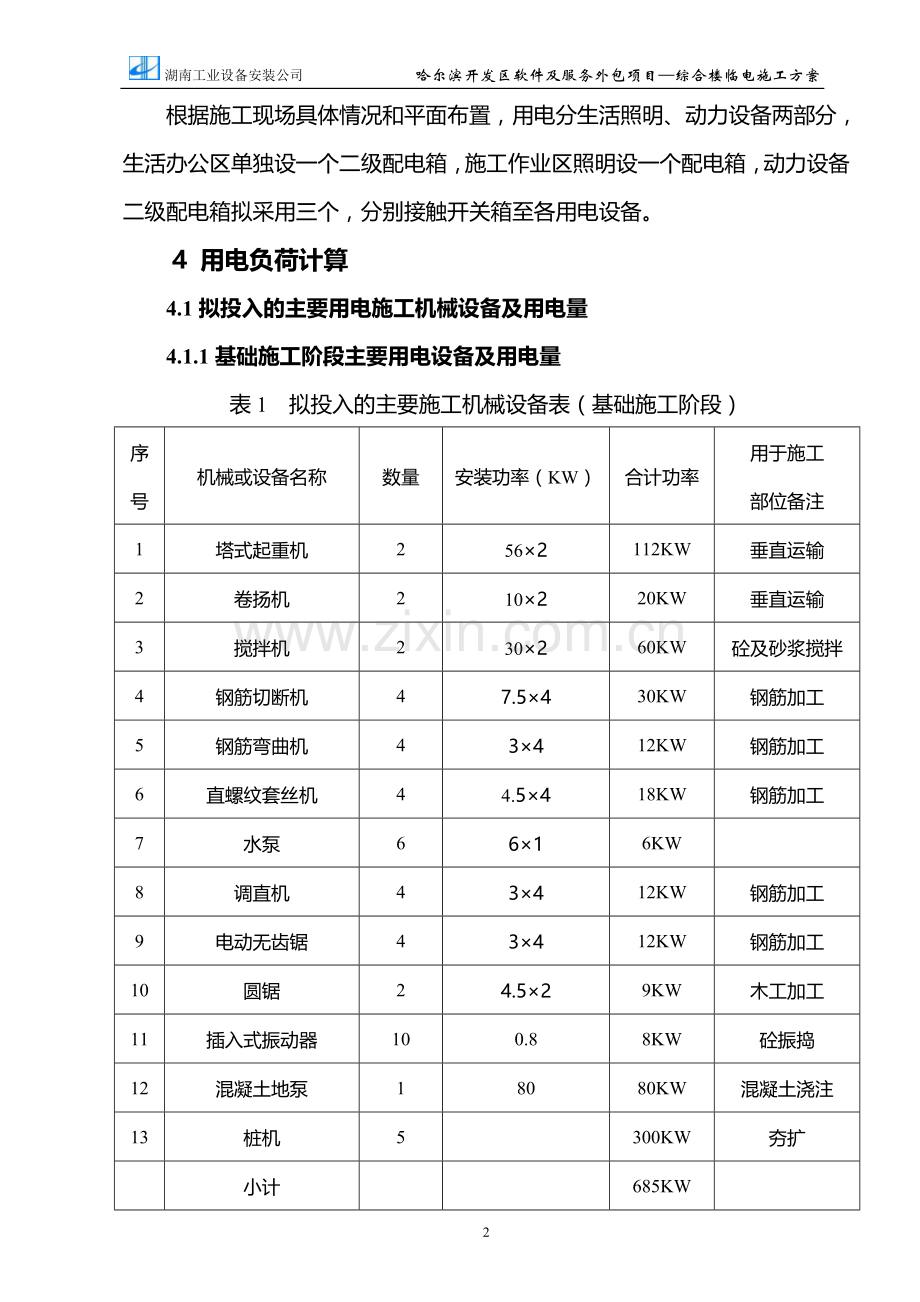 综合楼-临时用电施工方案.doc_第2页