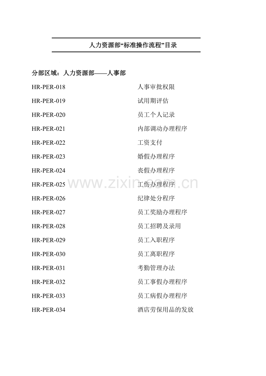 人力资源部标准操作流程.doc_第3页