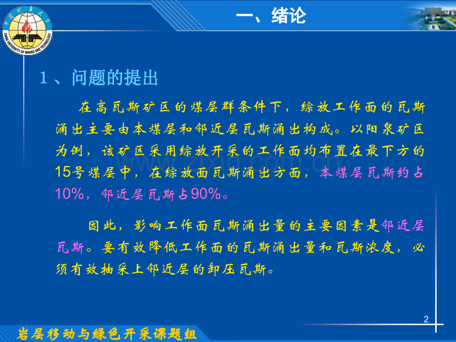 顶板瓦斯高抽巷采动变形机理及优化布置研究.pptx_第2页