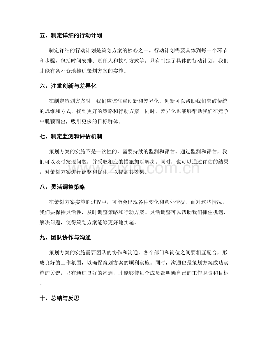 策划方案的必备元素与策略规划.docx_第2页