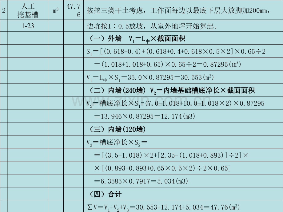 10传达室工程量计算表.pptx_第3页